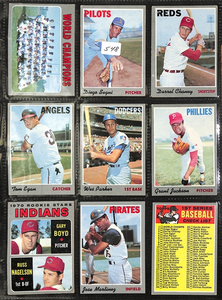 1970 Topps Baseball Card Set