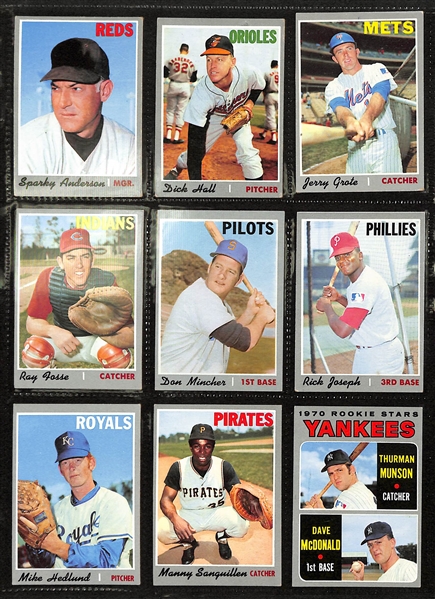 1970 Topps Baseball Card Set
