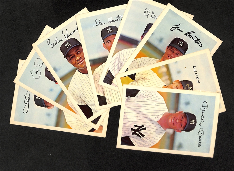1966 Dexter Press Yankees Cards with Mantle