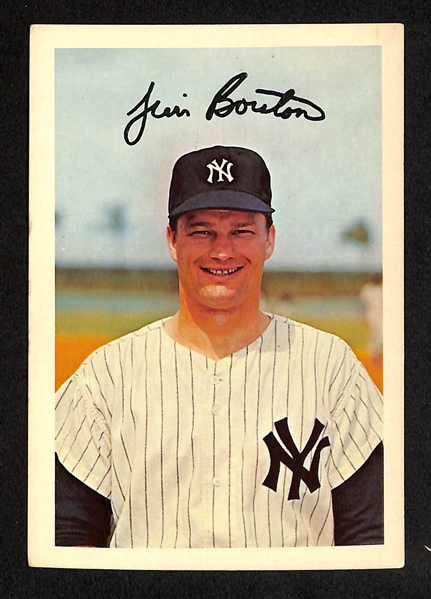 1966 Dexter Press Yankees Cards with Mantle