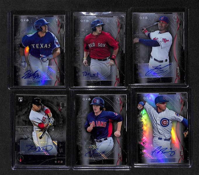 Lot Of 10 - 2014 Bowman Sterling Star Rookies Auto Cards w. Syndergaard