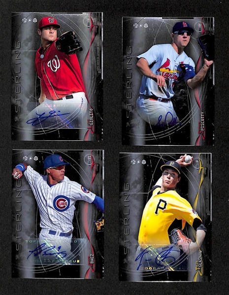 Lot Of 90 - 2014 Bowman Sterling Auto & Rookie Cards 