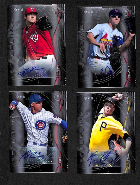 Lot Of 90 - 2014 Bowman Sterling Auto & Rookie Cards 