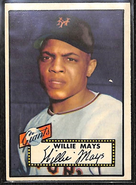 1952 Topps Willie Mays #261 Card BVG 4.0