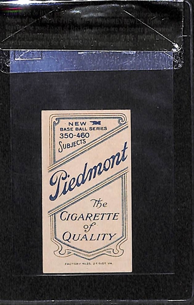 1909-11 T206 Hooks Wiltse - Pitching - Piedmont Back - BVG 7.0 - Factory No. 25 - A Very High Grade!