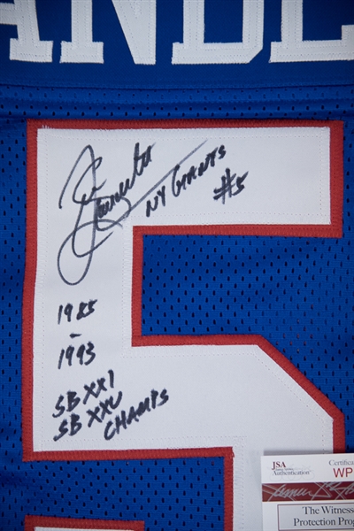 Sean Landeta Signed New York Giants Jersey - JSA