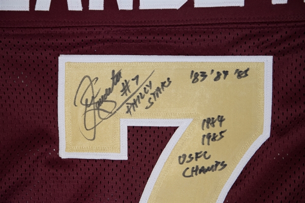 Sean Landeta Signed Philadelphia Stars USFL Jersey - JSA