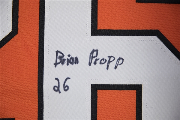 Brian Propp Signed Philadelphia Flyers Jersey - JSA