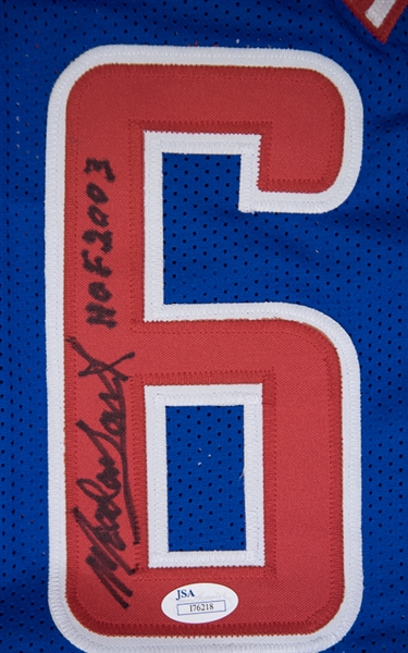 Meadowlark Lemon Signed Globetrotters Jersey - JSA