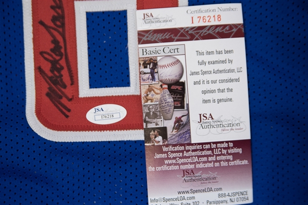 Meadowlark Lemon Signed Globetrotters Jersey - JSA