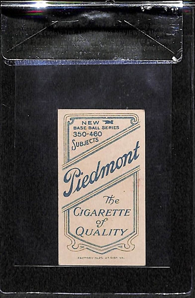 1909-11 T206 Jeff Sweeny - Piedmont Back - New York - BVG 6.0 - Factory No. 25 - High Grade
