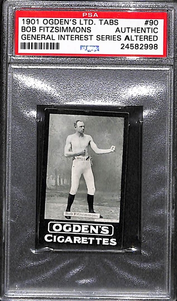 Lot of 3 - 1901 Ogden's Ltd Tabs - General Interest Series A - PSA Authentic