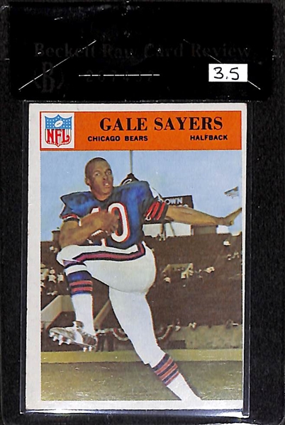 1966 Philadelphia Gale Sayers #38 BVG 3.5 - Rookie Card RC