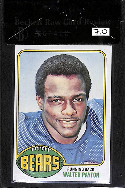 1976 Topps Walter Payton #148 BVG 7.0 - Rookie Card RC