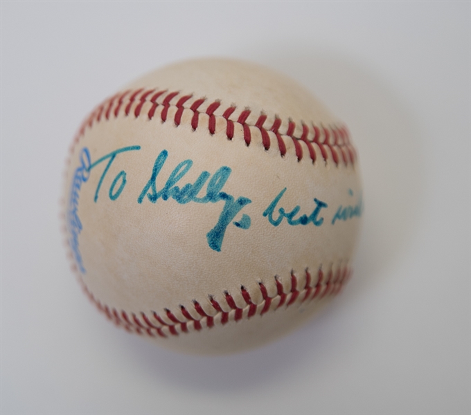 President Gerald Ford Signed Official American League Baseball - JSA LOA