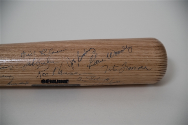 Orioles Of The 1950's Signed Limited Edition Bat Signed by 25 Players w. Brooks Robinson