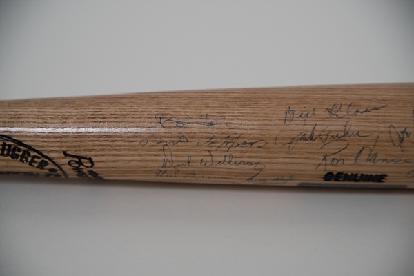 Orioles Of The 1950's Signed Limited Edition Bat Signed by 25 Players w. Brooks Robinson