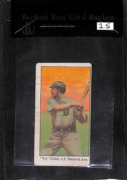1909-11 E90 Ty Cobb - American Caramel - BVG 1.5