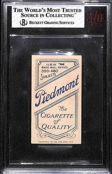 1909-11 T206 Ty Cobb - Portrait Red - Piedmont Factory 42 - BVG 7 - HOF