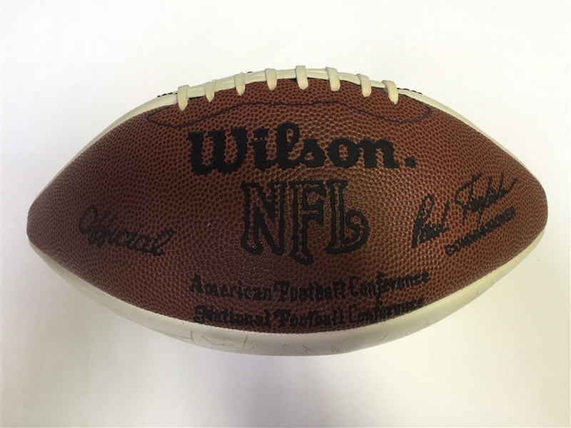 1990s Steelers Team Signed Football w. Approximately 30 Signatures