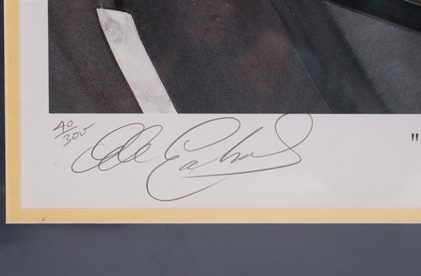 Dale Earnhardt Sr Signed Limited Edition Artist's Lithograph - JSA