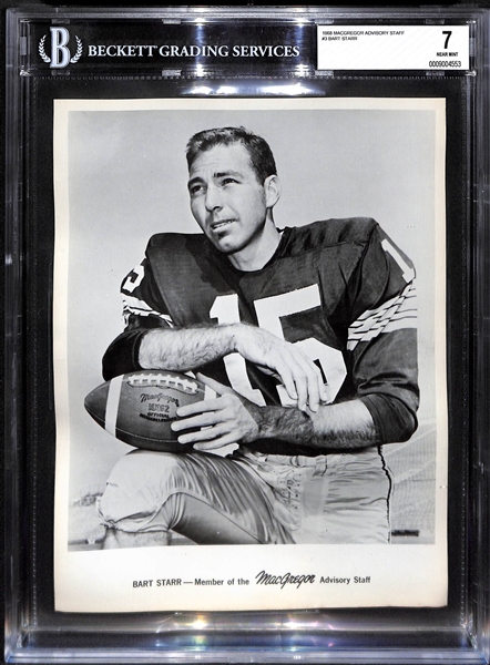 1968  MacGregor Advisory Staff #3 Bart Starr - BVG 7 NM