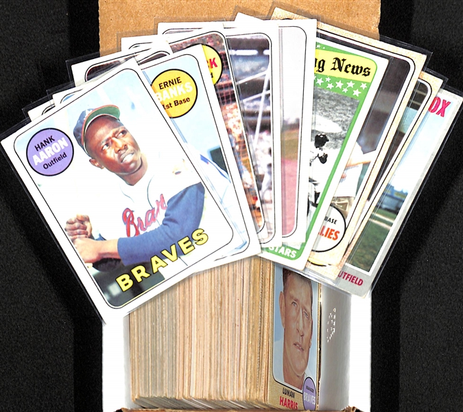 Assorted Lot Of 100+ Topps Baseball Cards From 1968-1970