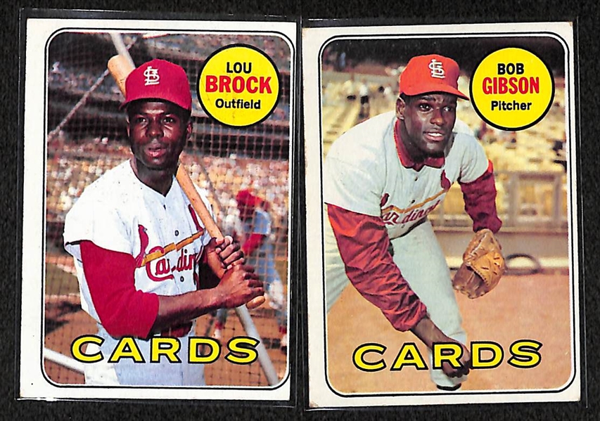 Assorted Lot Of 100+ Topps Baseball Cards From 1968-1970