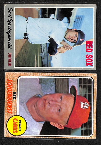 Assorted Lot Of 100+ Topps Baseball Cards From 1968-1970