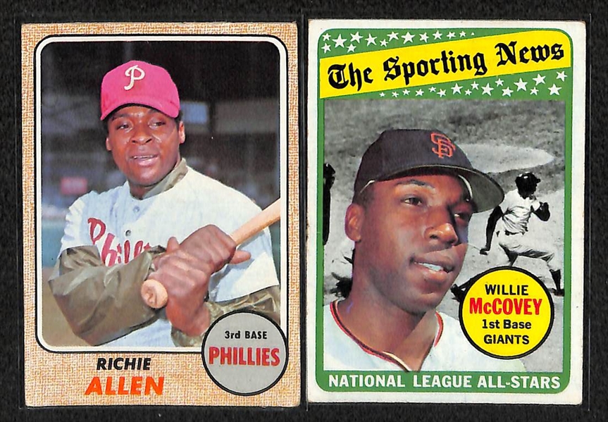 Assorted Lot Of 100+ Topps Baseball Cards From 1968-1970