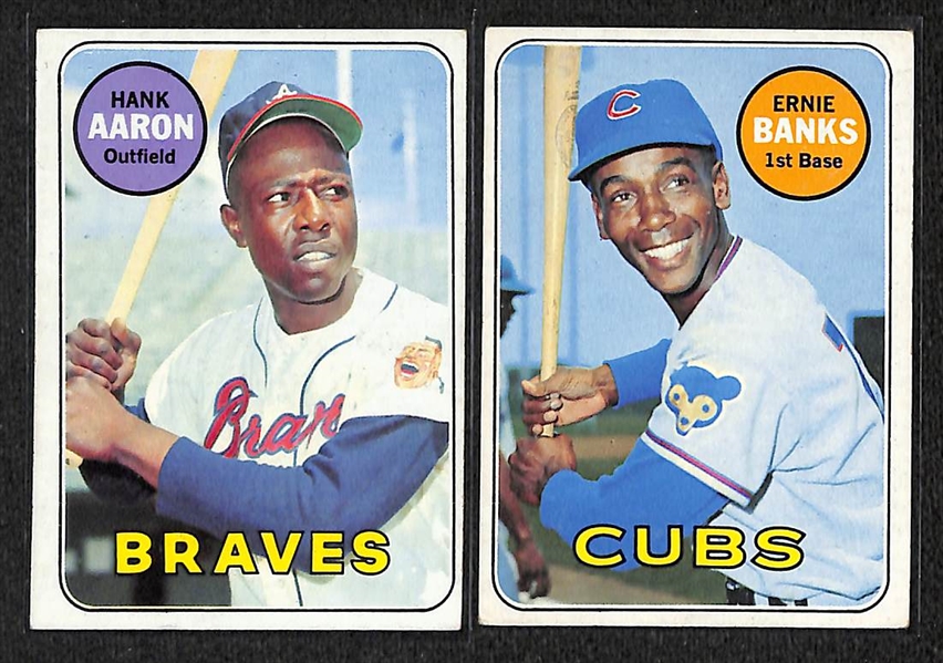 Assorted Lot Of 100+ Topps Baseball Cards From 1968-1970