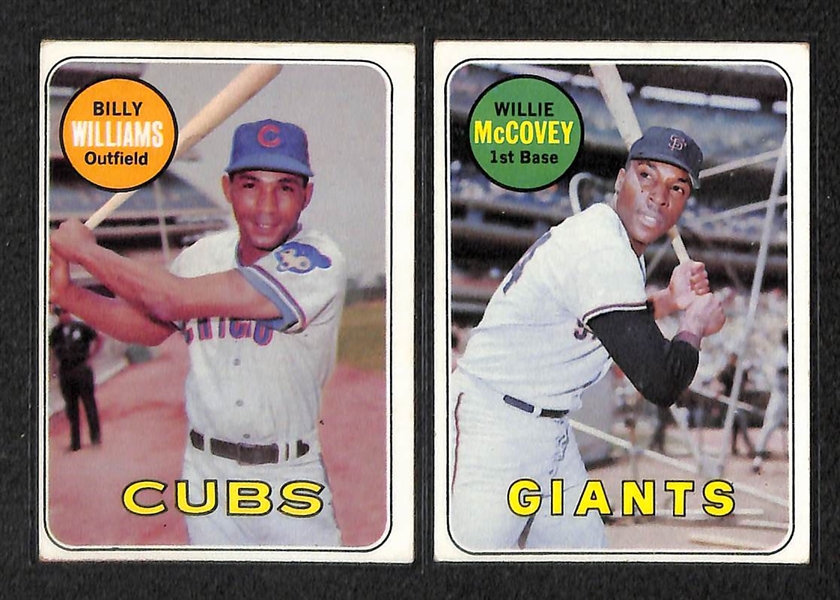 Assorted Lot Of 100+ Topps Baseball Cards From 1968-1970