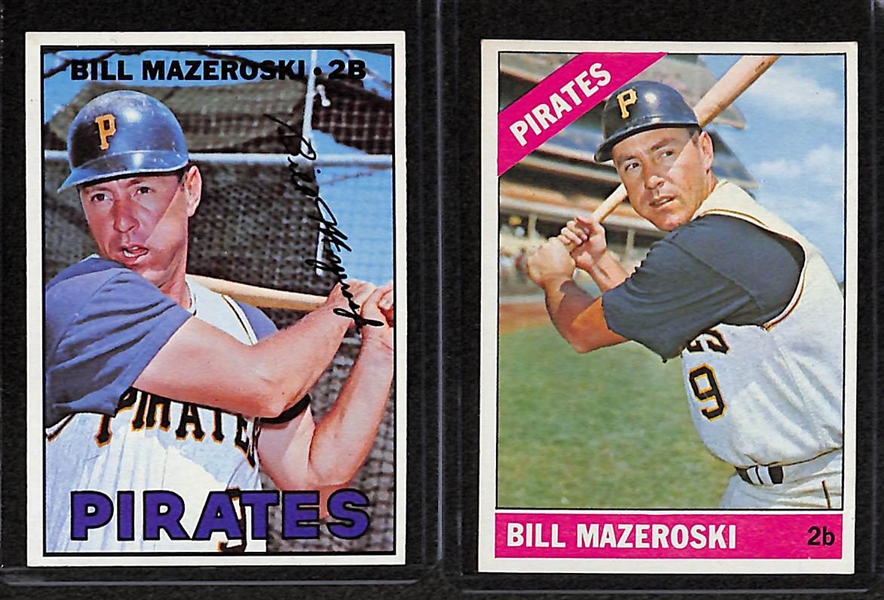 Lot of 135 Pittsburgh Pirates Topps Baseball Cards from 1959-1969