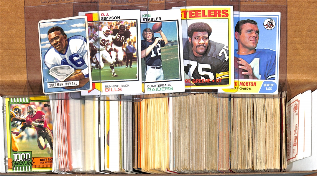 1950s - 1990s Football Card Variety Lot