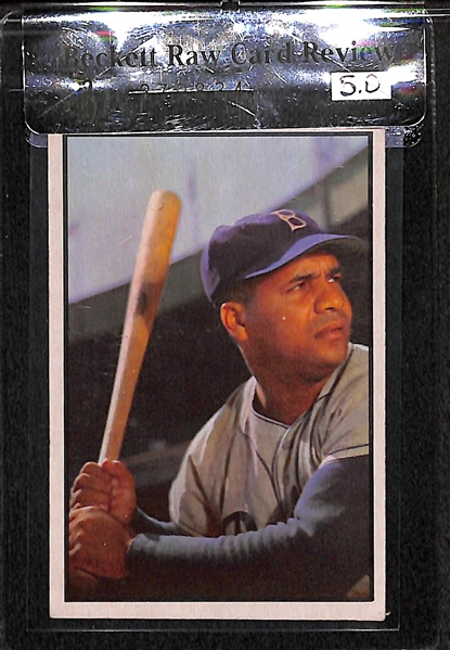 1953 Bowman Color Roy Campanella #46 BVG 5.0 - HOF