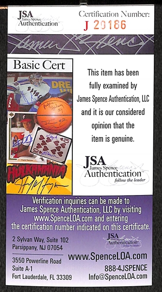 George Burns Signed First Day Cover - JSA