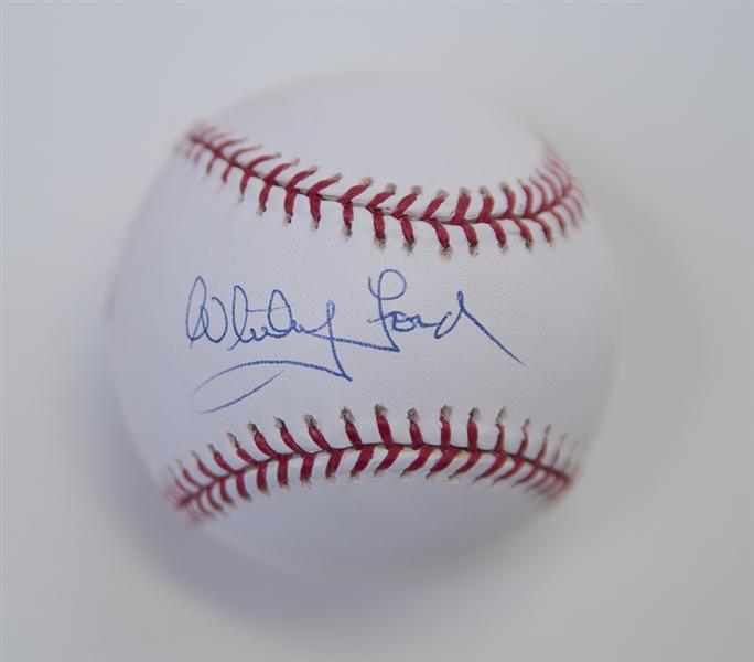 Whitey Ford & Stan Musial Signed Baseballs - JSA & Tristar