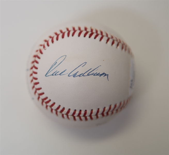 Richie Ashburn & Robin Roberts Signed Baseballs - JSA