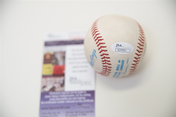Mark McGwire & Jose Canseco Signed Baseball Display - JSA
