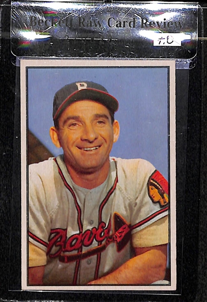 Lot of 2 - 1953 Bowman Color Monte Irvin #51, Sid Gordon #5 - Both BVG 7.0