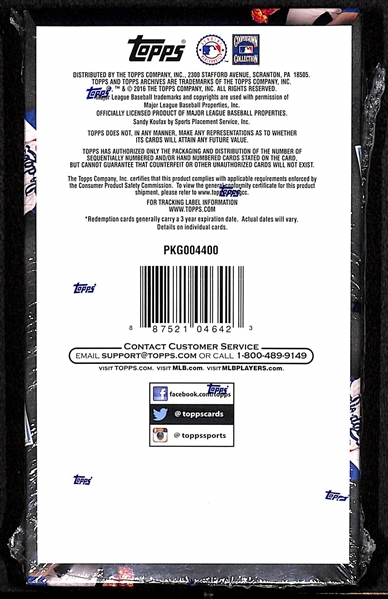 2015 Topps Archives Signature Series Baseball Hobby Box - Sealed