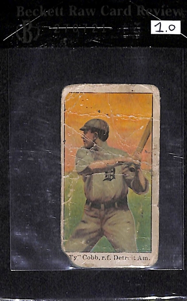 1909-11 E90 American Caramel Ty Cobb - BVG 1.0