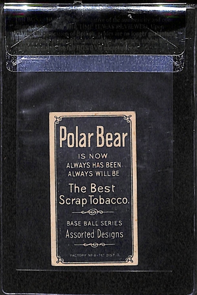 1909-11 T206 Cy Young - Glove Shows - Polar Bear Back - BVG 2.0