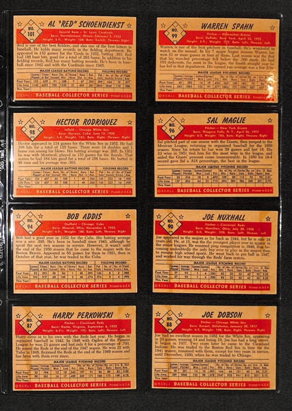 Lot Of 16 1953 Bowman Baseball Cards w/ Warren Spahn
