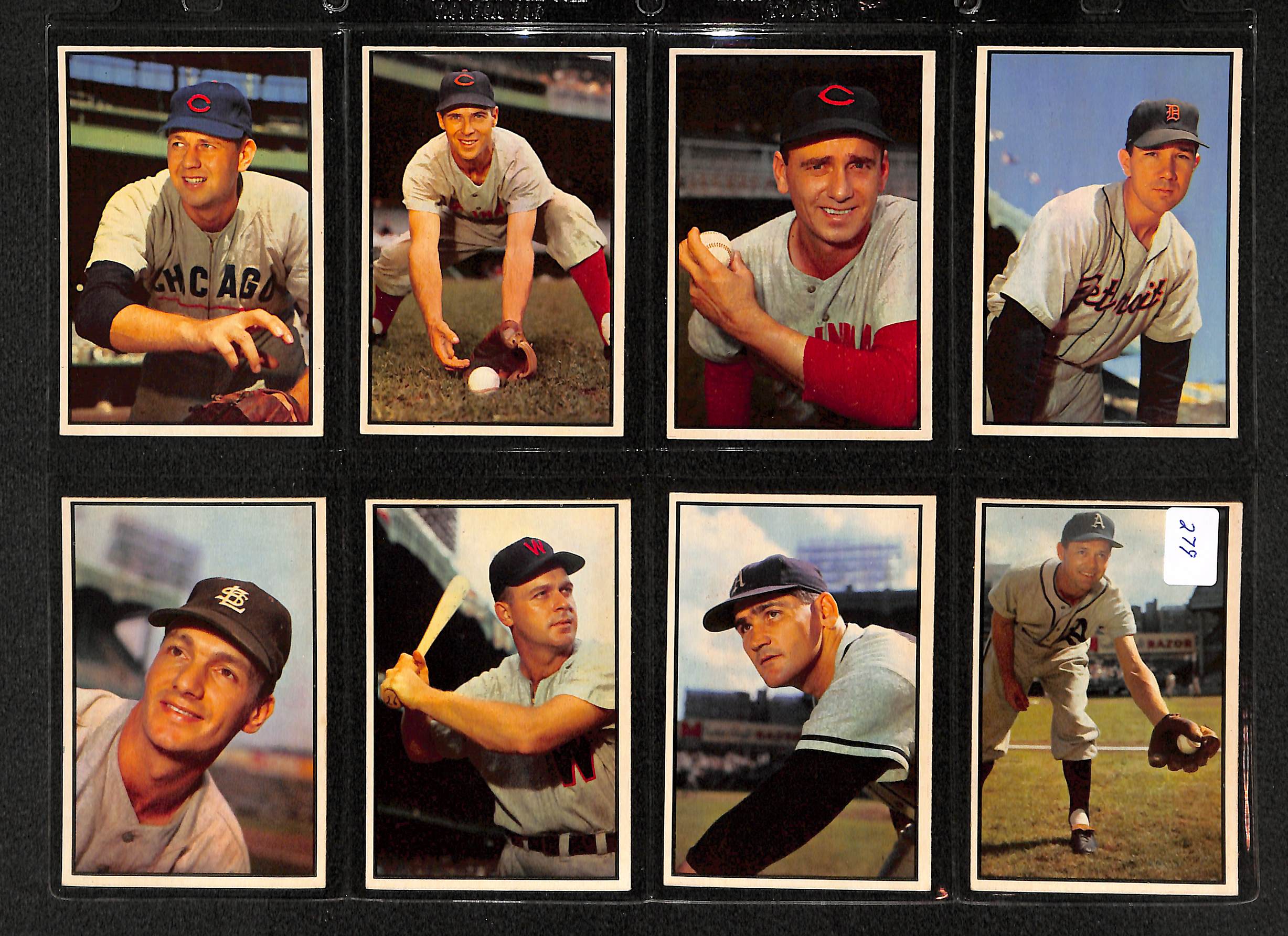 Lot Detail - Lot Of 16 1953 Bowman Baseball Cards w/ Warren Spahn