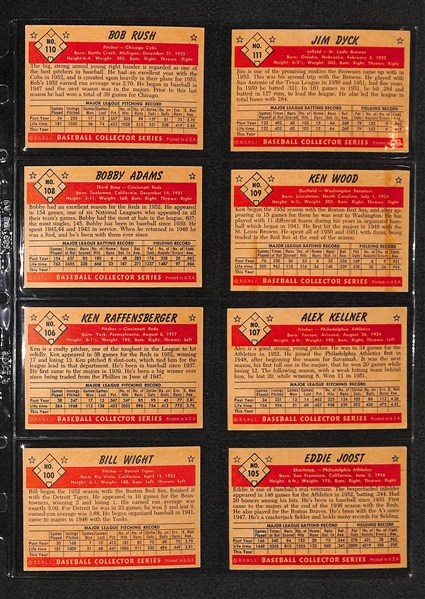 Lot Of 16 1953 Bowman Baseball Cards w/ Warren Spahn