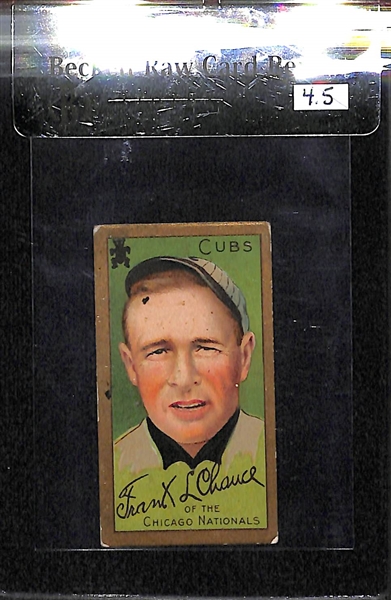 1911 T205 Frank Chance - Polar Bear Back - BVG 4.5