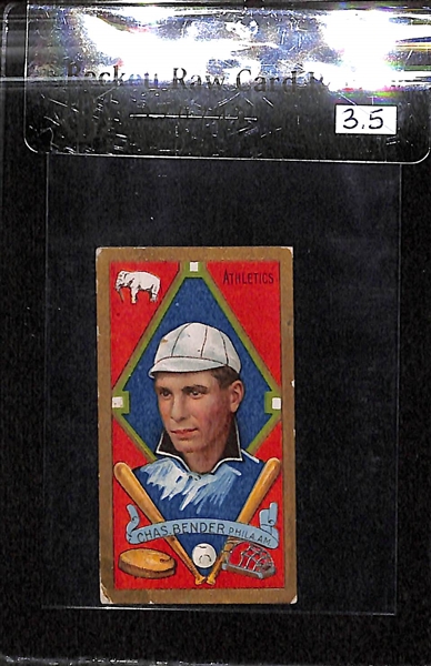 1911 T205 Chas Bender - Polar Bear Back - BVG 3.5