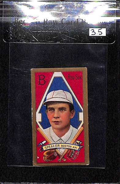 1911 T205 Tris Speaker - Polar Bear Back - BVG 3.5