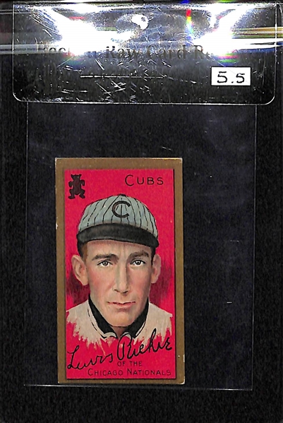 1911 T205 Lewis Richie - Piedmont Back - BVG 5.5